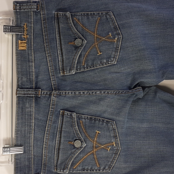 Kut from the Kloth Size 10 Button Back Pockets Cropped Jeans - Picture 4 of 16